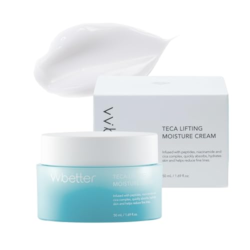 Cica Face Moisturizer with Peptides Niacinamide for Sensitive Skin 1.69 fl oz