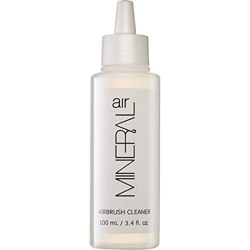 Mineral Air - Airbrush Makeup Cleaner for Airbrush Makeup Kit - 100 ml - Keep Your Device Clog-Free with Mineral Air Cleaning Solution
