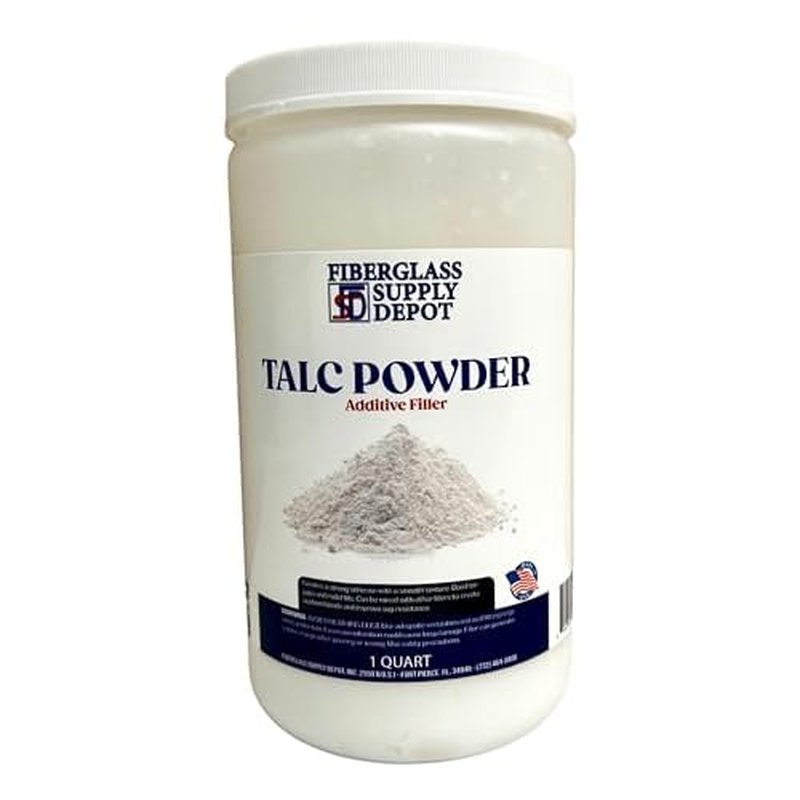 Fiberglass Supply Depot Talc Powder Additive Flour Quart