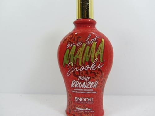 Supre Snooki One Hot Mama Tingle Bronzer 12oz Deep Dark Tan Skin Stimulator