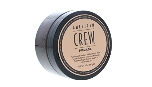 Men's Water-Based Hair Pomade, Medium Hold & High Shine - 3 Oz Pack of 2