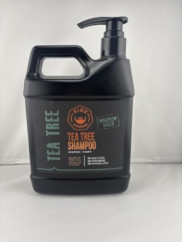 GIBS Tea Tree Shampoo & Conditioner Set 33.8 Fl Oz - Strengthens & Moisturizes