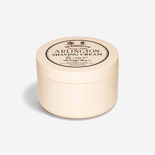 D.R. Harris Arlington Shaving Cream Bowl 150g - Luxurious Glycerin Men’s Shave