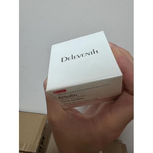 DEleventh Korean Brand ¥á-Arbutin Revitalizing Face Cream 30g / with Vitamin C and Sodium Hyaluronate for a Brighter, Even-Toned Complexion and Deep Hydration