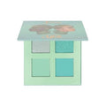 Juvia's Place Rebel Quad Mint Eyeshadow Palette - Shades of 4, Professional Eye Makeup, Pigmented Makeup Palette for Eye Color & Shine, Pressed Eyeshadow Cosmetics