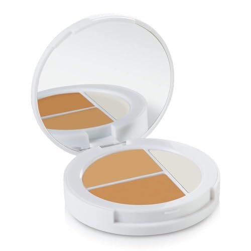 Flawless Face Mineral Foundation & Concealer Set – Tan Shade, 4 Pieces