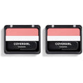 COVERGIRL Powder Blush, Rose Silk | Blendable | .12 oz | Pack of 2