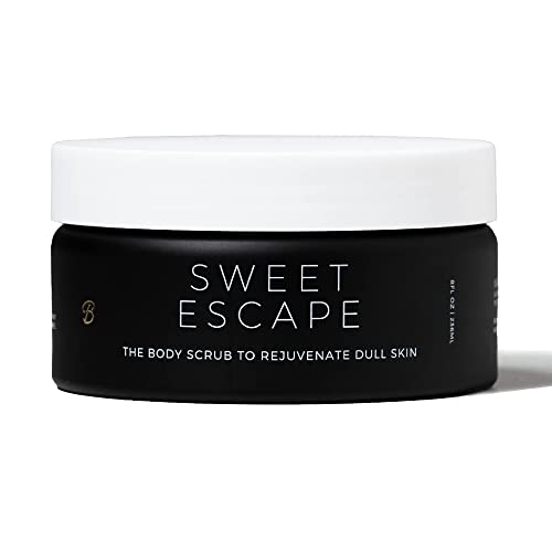 Bushbalm Nude, Bermuda, and Sweet Escape Set - Prevent Ingrown Hairs, Remove Dark Spots, Rejuvenate Dull Skin - Exfoliating Scrub for Soft and Glowing Skin, 236 ml Each