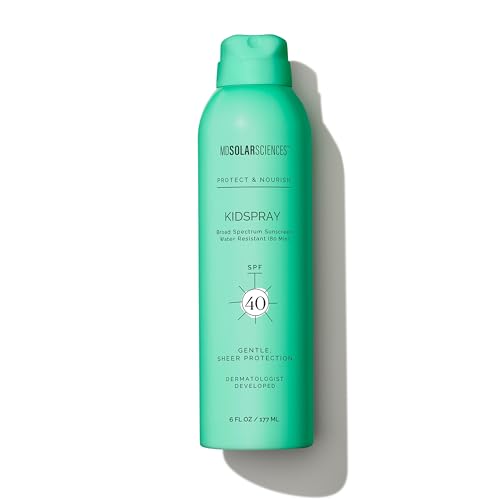 Kids Sunscreen Spray SPF 40 with Vitamin C - Water-Resistant, 6 Fl Oz - Fast-Drying Sun Protection for Sensitive Skin - Variation of THIS listing