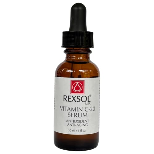 REXSOL 20% Vitamin C Serum Anti-Wrinkle Firming | Dark Circle & Sun Damage Corrector
