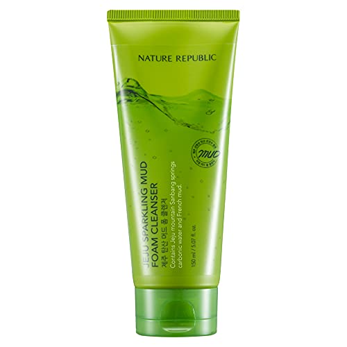 Sparkling Mud Foam Cleanser for All Skin Types - 150g Facial Wash