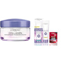L¡¯Or?al Paris Collagen Daily Face Moisturizer, Reduce Wrinkles, Face Cream 1.7 oz + L'Oreal Paris Collagen Moisture Filler Face Cream with Broad Spectrum SPF 30, + Face Serum Sample