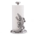 Alligator Paper Towel Holder - 12.5 Inch Aluminum Kitchen Decor