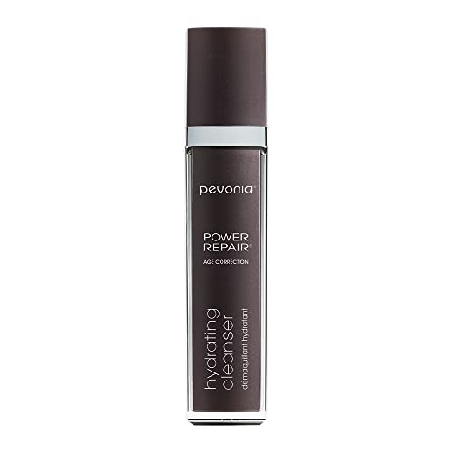 Power Repair Age Correction Hydrating Cleanser - Facial Skin Care Products from Pevonia Natural Skincare - Anti Aging Face Wash Cream with Collagen - Face Moisturizer, Makeup Remover - 4 Fl Oz (Pack of 1)