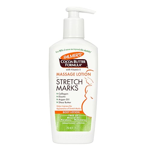 Pregnancy Stretch Mark Lotion with Cocoa Butter & Oils - 33.8 oz & 8.5 oz Travel Size