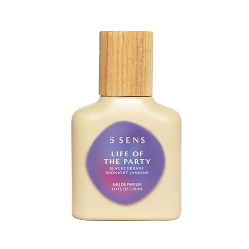 5 SENS Life of the Party Eau de Parfum 1 Fl Oz - Fruity Floral, Long-Lasting, Vegan & Cruelty-Free