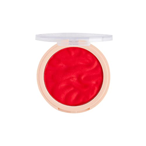 Revolution Beauty London, Blusher Reloaded, Pressed Powder Face Blusher, Highly Pigmented & Long-Lasting Formula, Pop My Cherry, 0.26 oz