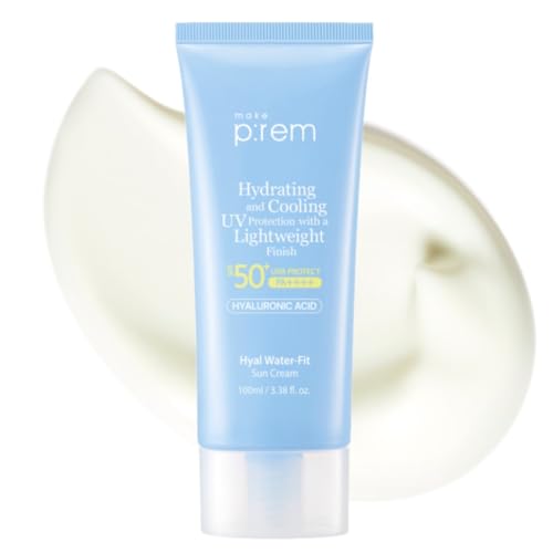 Hyal Water-Fit Face & Body Sunscreen SPF 50+ PA++++ - Hydrating, Cooling, Lightweight 3.38 fl oz