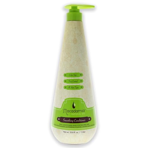 Macadamia Natural Oil Smoothing Conditioner 33.8 oz - Frizz-Free, Paraben-Free & Color Safe - Daily Hair Rinse with Pump - Variation of THIS listing