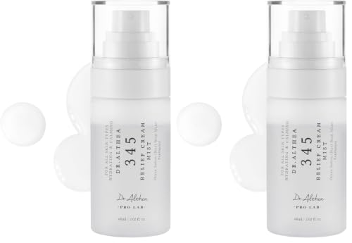Hydrating Facial Mist with Hyaluronic Acid & Panthenol - 2 Pack of 2.02 Fl Oz