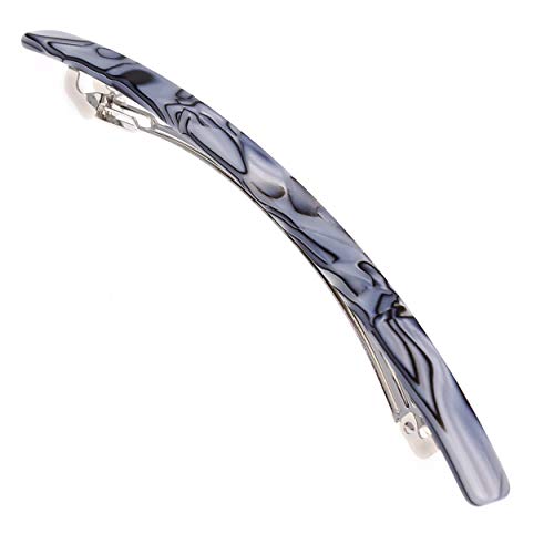 Camila Paris CP2978 French Hair Barrette Large Handmade Gray, Long