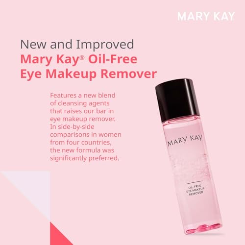 Mary Kay Oil-Free Eye Makeup Remover - 3.75 Fl Oz Gentle Dual-Phase Formula