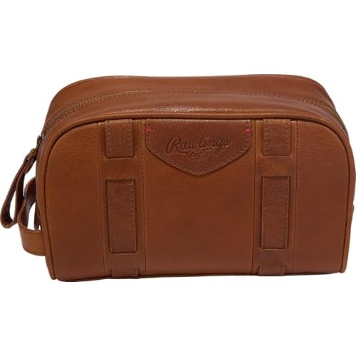 Rawlings | Travel Kit Toiletry Bag Collection | Genuine Leather | Multiple Styles & Colors