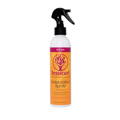 No Fragrance Jessicurl Gelebration Curl Enhancer Spray 8 Fl Oz for Fine Hair - Pack of 1