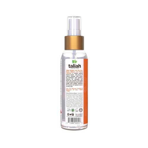 Taliah Waajid Love My Locs Honey Shine Loc Sheen | Daily Moisturizing, Alcohol-Free Refreshing Shine Spray, Hair Scalp Moisturizer 4 fl oz