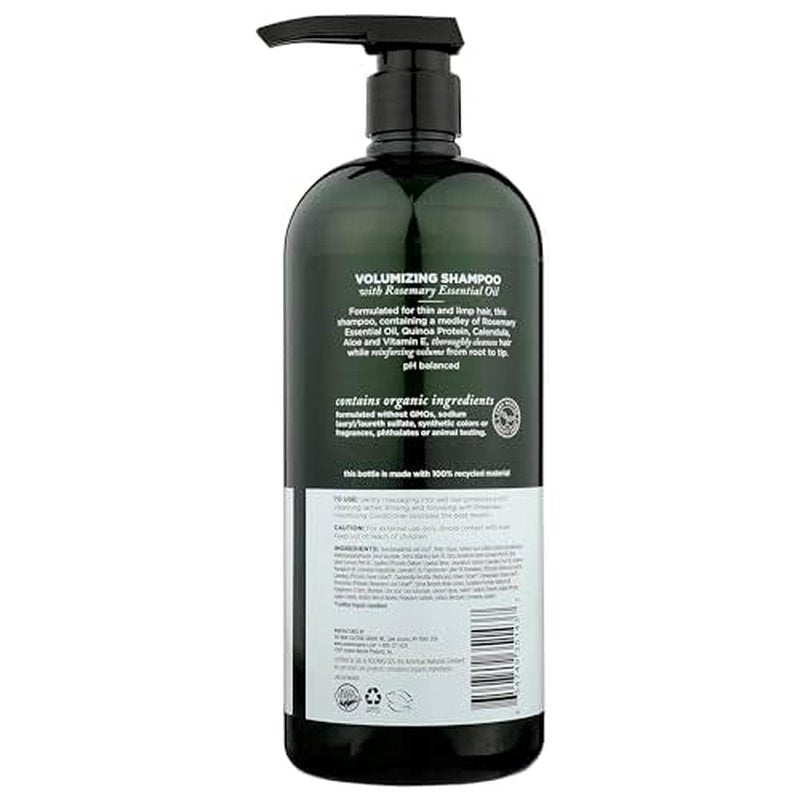 Avalon Organics Shampoo, Rosemary Shampoo, 32 Fl Oz