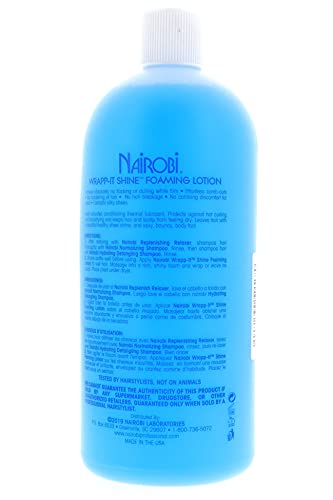 Nairobi Wrapp-It Shine Foaming Lotion 32oz - Hair & Skin Care
