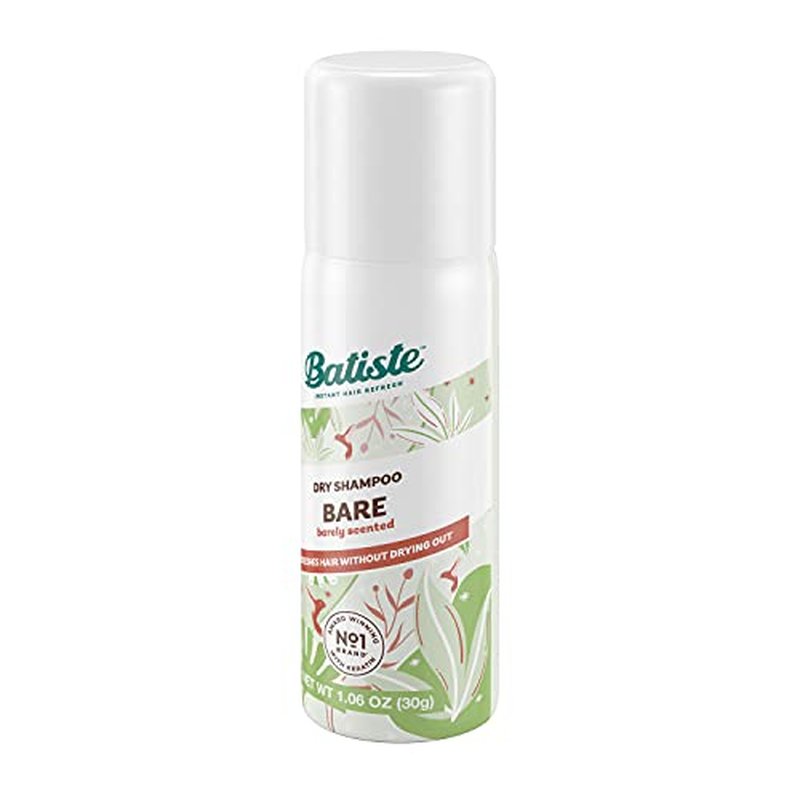 Batiste Dry Shampoo, Bare, Mini Travel Size 1.6 oz (Pack of 2)