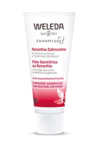 Weleda Ratahnia Toothpaste 2.5oz Pack of 2 Natural Oral Care