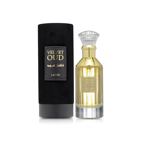 Velvet Oud Unisex Eau de Parfum Spray - Amber Wood Variant, 3.4 Fl Oz