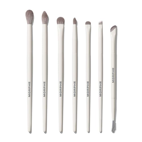 Professional 7-Piece Eye Makeup Brush Set for Eyeshadow Eyeliner & Brows