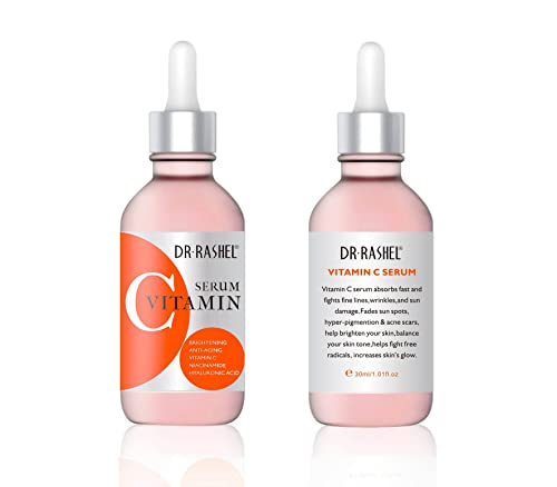 Vitamin C Retinol Hyaluronic Acid Face Serum Set - Moisturizing & Repair, 3 Pack