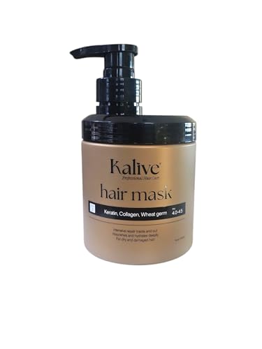 KALIVE Hair Mask 16 oz Deep Repair & Moisturizing Treatment for Damaged Hair