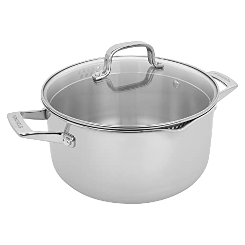 Henckels Clad H3 6-Quart Stainless Steel Dutch Oven - Induction Compatible