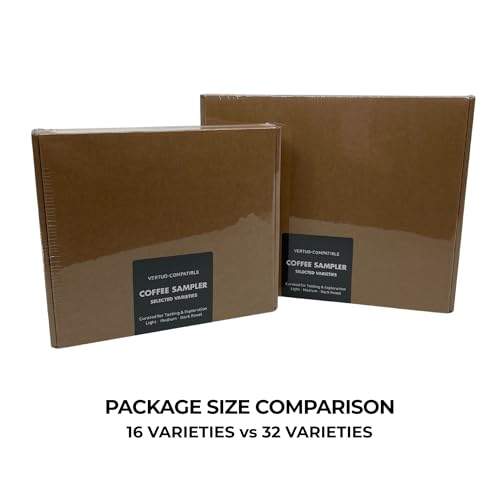 32 Count Coffee Pod Sampler - Variety Pack with Flavor & Roast Options | Coffee Gift Set