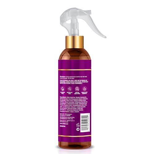 Difeel Pomegranate & Manuka Honey Leave-in Conditioning Spray 8 oz. - Leave in Conditioner for Dry, Damaged Hair, Strengthens, Adds Moisture and Stimulates Growth