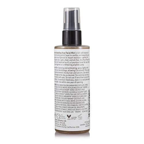 elemeni Hydrating Rose Facial Mist, 4.2 fl oz, Soothing Nourishing Moisturizing Rosewater Spray, Makeup Primer, Boost Liquid Foundation Hydration, Toning Witch Hazel, Vitamins B5 C and Hydrosol Spritz