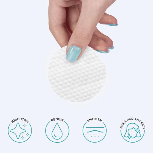 Tree of Life Beauty 18% Glycolic Acid Pads for Face (50 Pads) - Exfoliating Pad for Face with Witch Hazel, Vitamin C, Vitamin B5 and Vitamin E - Smooth Pore Pad Reduce Pigmentation and Fine Lines