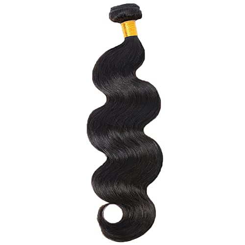 8 Inch Human Hair Extensions Body Wave Virgin Brazilian Hair for Black Women