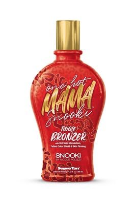 Supre Snooki One Hot Mama Tingle Bronzer 12oz Deep Dark Tan Skin Stimulator