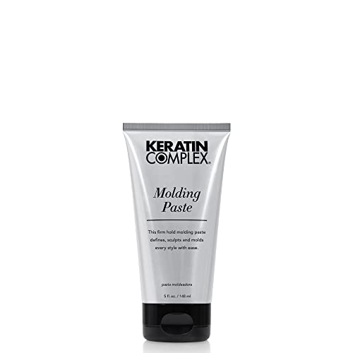Keratin Hair Molding Paste - Flexible Hold & Shine - 5 fl oz