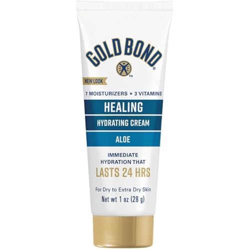 Gold Bond Ultimate Skin Therapy Cream, Healing Lotion, Aloe 1 Ounce (Pack of 10)