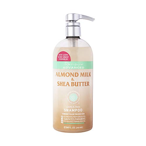Almond Milk & Shea Butter Shampoo - Clarifying and Shine Enhancing 24oz