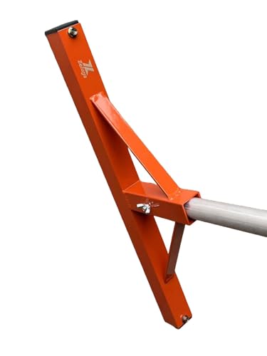 Zeluga 18-Inch T-Bar Handheld Magnet Sweeper - Orange