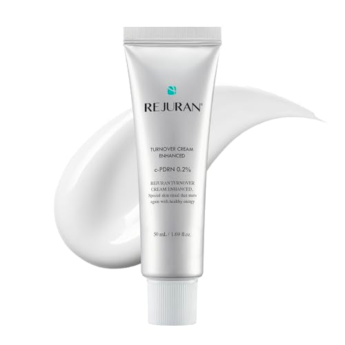 REJURAN¢ç Turnover Cream Enhanced, DOT¢â c-PDRN¢ç - Salmon DNA PDRN Face Moisturizer for Regeneration, Deep Hydration, Collagen Boosting, and Glow-Enhancing Skin. Korean Skin Care (1.69 fl oz)