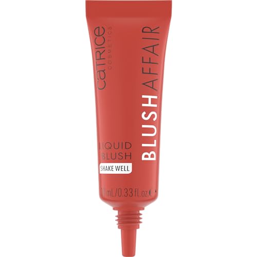 Catrice | Blush Affair Liquid Blush | Long-Lasting & Lightweight Multi-Use Make Up for Cheeks & Lips | Vegan & Cruelty Free | Without Parabens, Gluten, & Preservatives (20 | Orange Fizz)
